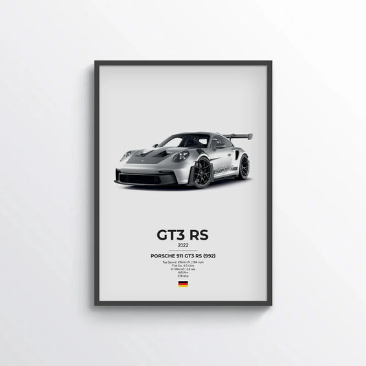 Porsche 911 GT3 RS Poster